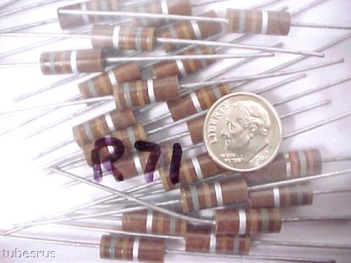 180 OHM 1 WATT ALLEN BRADLEY AB TUBE AMP CARBON RESISTORS