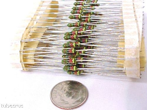 422 OHM 1/4 WATT ALLEN BRADLEY QTY-10 AB TUBE AMP CARBON RESISTORS