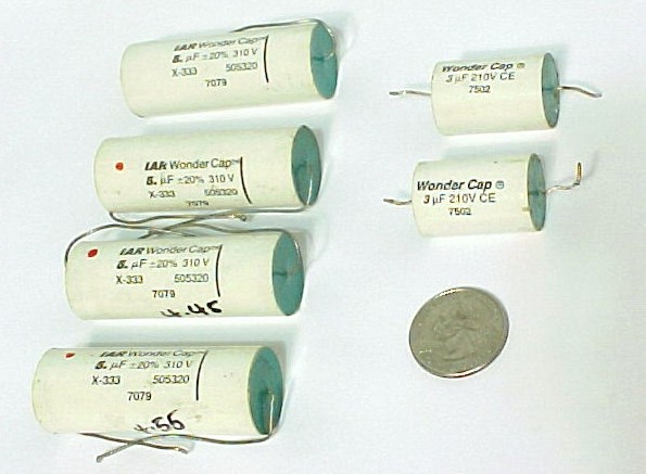 WONDER CAP 3 5 uF 310V TUBE AMP SPEAKER CAPACITORS C8