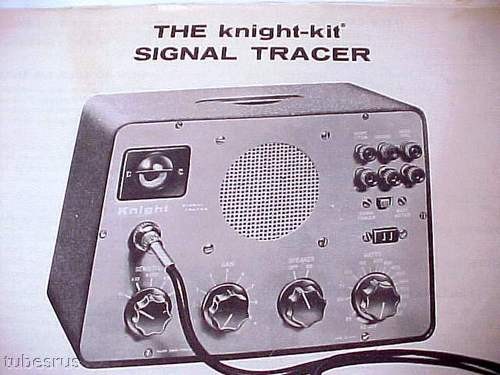 KNIGHTKIT KNIGHT KIT TUBE RF SIGNAL GENERATOR MANUAL