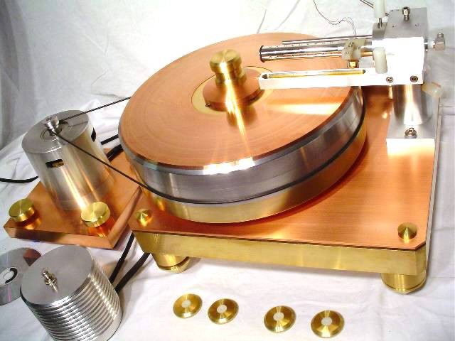 Tritium Moving Coil Lp Record Air Bearing Tonearm Turntable