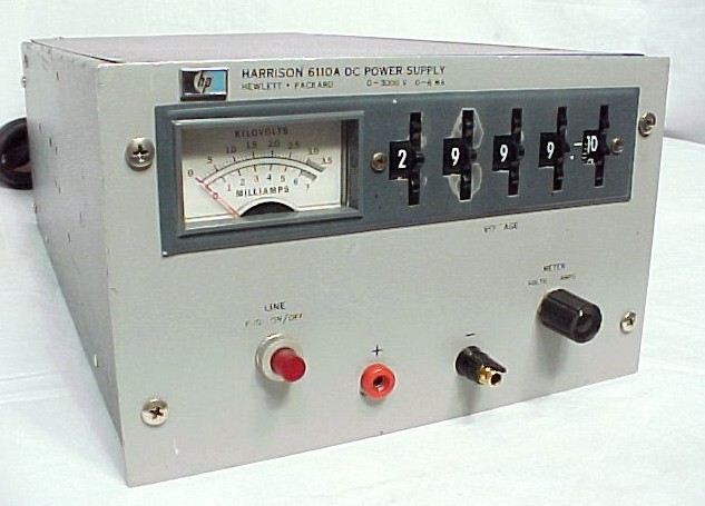 6110A 3000 VOLT DC ELECTROSTATIC SPEAKER POWER SUPPLY