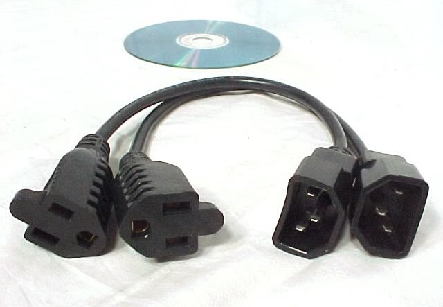 IEC CONNECTOR COMPUTER CABLE AC POWER ADAPTER CORD