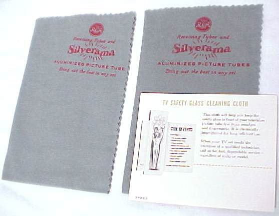 RCA OSCAR SILVERAMA ETHICS LINT FREE TUBE PREAMP CLOTH