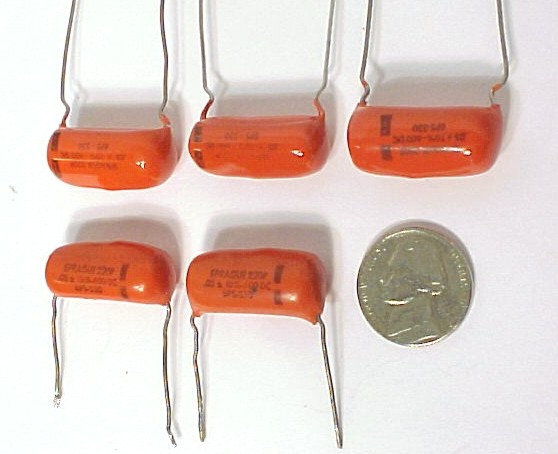 SPRAGUE .05 uF 600V FENDER TUBE GUITAR AMP CAPACITOR CAP