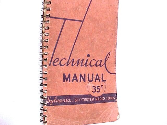 2A3 80 6L6 45 SYLVANIA RADIO TUBE TECHNICAL MANUAL 1939