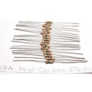 10 OHM 1/4 WATT ALLEN BRADLEY AB TUBE AMP CARBON RESISTORS