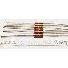 220 OHM 1/2 WATT ALLEN BRADLEY QTY-2 AB TUBE AMP CARBON RESISTORS