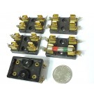 15 A 600 V POWER LINE QTY-1 TUBE AMP BAKELITE 3AG FUSE HOLDER