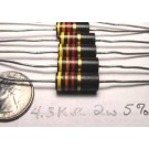 4.3K OHM 2 WATT ALLEN BRADLEY AB TUBE AMP CARBON RESISTORS