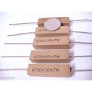 4.7K OHM 7 WATT QTY-2 TUBE POWER AMPLIFIER PREAMP RESISTORS