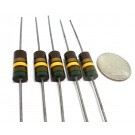 510K OHM 2 WATT QTY-2 ALLEN BRADLEY TUBE AMP CARBON RESISTORS