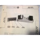 BELL SOUND 2145 TUBE AMP PREAMP PHONO SCHEMATIC MANUAL