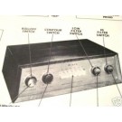 BOGEN PR100 6 CH TONE TUBE AMP PREAMP SCHEMATIC MANUAL