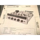 BOGEN TUBE AMP PREAMP 12AX7 TUNER R775 SCHEMATIC MANUAL