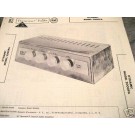 DYNAMIC 2000PA TONE TUBE AMP PREAMP SCHEMATIC MANUAL