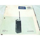 JOHNSON 588 TRANSCEIVER WALKIE TALKIE RADIO MANUAL