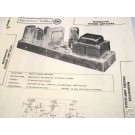 MAGNAVOX TUBE AMP PREAMP MIXER 163AA SCHEMATIC MANUAL