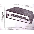 SHERWOOD S-2000 FM TUNER 12AX7 TUBE AMP SCHEMATIC