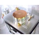 TRITIUM AIR BEARING BRASS PHONO TURNTABLE RECORD PLAYER